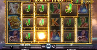 Book Of Titans: Gratis-Spins