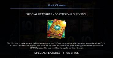 Book of Xmas: Besondere Symbole