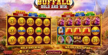 Buffalo Hold And Win: Einzigartige Merkmale