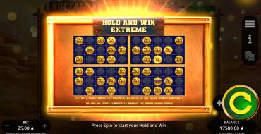 Buffalo Hold And Win Extreme 10000: Bonus Spiele