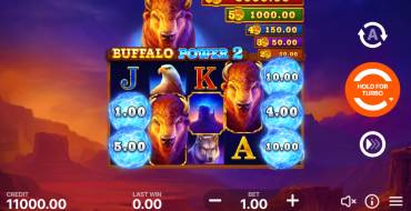 Buffalo Power 2: Hold and Win: Spielautomat