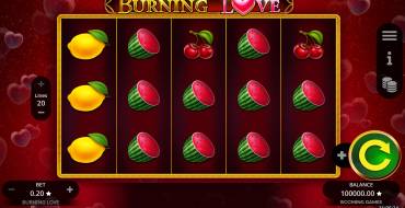 Burning Love: Spielautomat