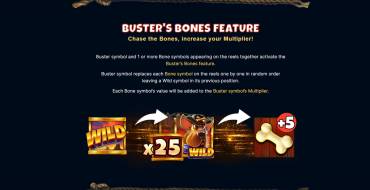 Buster’s Bones: Bonus Spiele