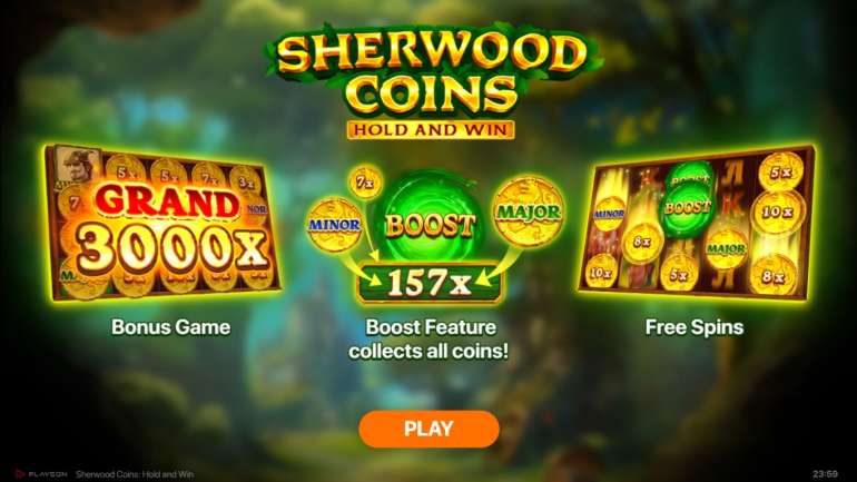 Sherwood-Münzen: Halten und Gewinnen