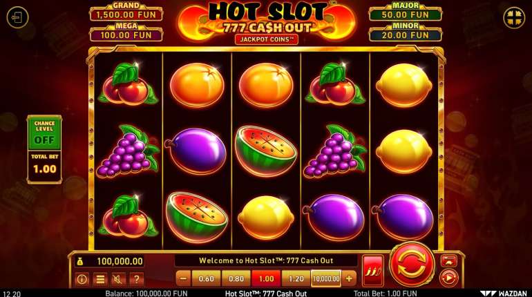 Heißer Slot: 777 Cash Out Grand Gold Edition