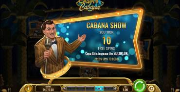 Cash-a-Cabana: Gratis-Spins