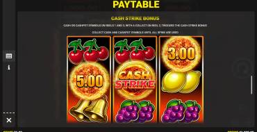 Cash Strike: Bonus Spiele