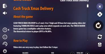 Cash Truck Xmas Delivery: Regeln