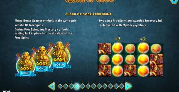 Clash of Gods: Gratis-Spins