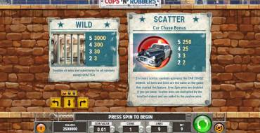 Cops ‘n’ Robbers: Bonus Spiele