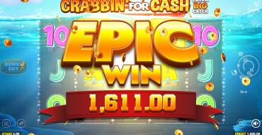 Crabbin' for Cash: Extra Big Catch Jackpot King: Gewinne