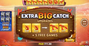 Crabbin' for Cash: Extra Big Catch Jackpot King: Gratisdrehs und/oder Neudrehungen