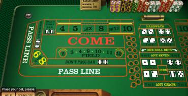 Craps Betsoft: Gestaltung