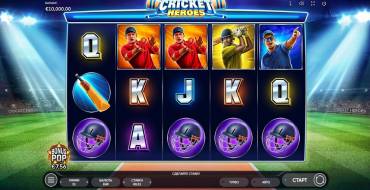 Cricket Heroes: Spielautomat