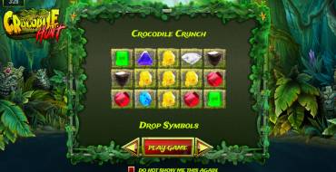 Crocodile Hunt: Spielautomat