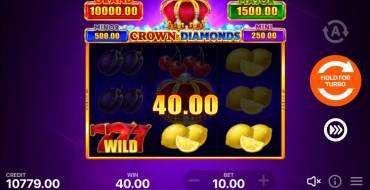 Crown and Diamonds: Hold and Win: Gewinne