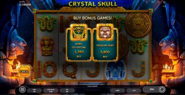 Crystal Skull: Bonus Spiele