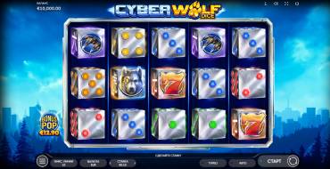 Cyber Wolf Dice: Spielautomat