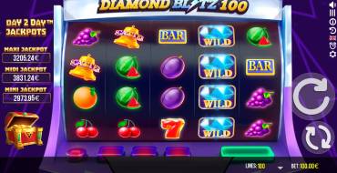 Diamond Blitz 100: Schnittstelle