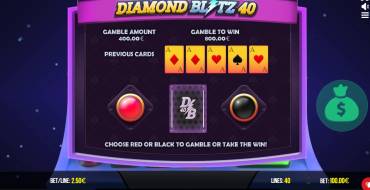 Diamond Blitz 40: Risiko-Spiel