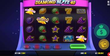 Diamond Blitz 40: Besondere Symbole