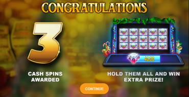 Diamond Bounty Xmas Hold'n'Win: Gratisdrehs und/oder Neudrehungen