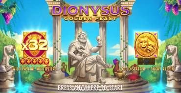 Dionysus Golden Feast: Spielautomat