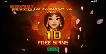 Divine Dynasty Princess: Gratis-Spins