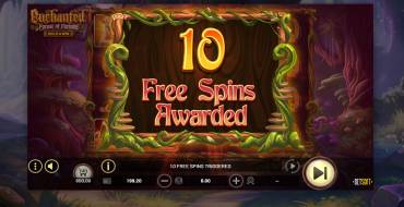 Enchanted: Forest of Fortune Hold&Win: Gratisdrehs und/oder Neudrehungen