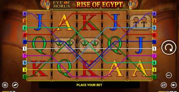 Eye of Horus: Rise of Egypt: Spielautomat