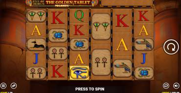 Eye of Horus: The Golden Tablet Megaways: Spielautomat