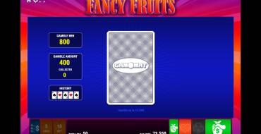 Fancy Fruits: Bonusspiel 1