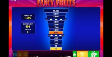 Fancy Fruits: Bonusspiel 2