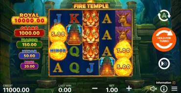 Fire Temple: Hold and Win: Spielautomat