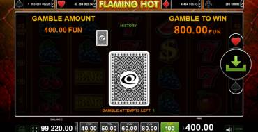 Flaming Hot: Risiko-Spiel