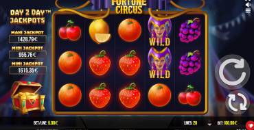 Fortune Circus: Spielautomat