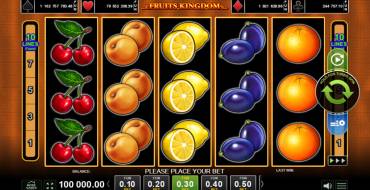 Fruits Kingdom: Spielautomat