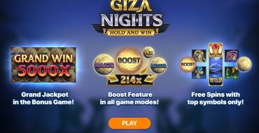 Giza Nights: Hold and Win: Einzigartige Merkmale