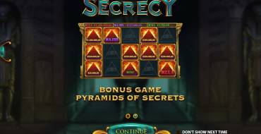 Gods of Secrecy: Bonus Spiele