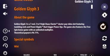 Golden Glyph 3: Regeln