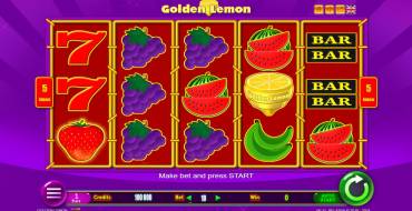 Golden Lemon: Spielautomat