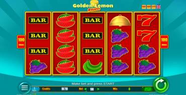 Golden Lemon Deluxe: Spielautomat