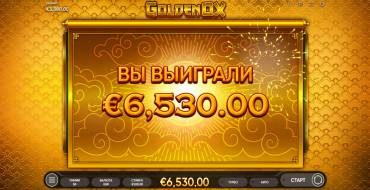 Golden Ox: Gewinne