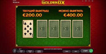 Golden Ox: Risiko-Spiel