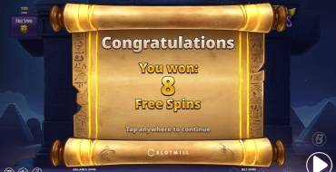 Golden Scrolls: Gratis-Spins