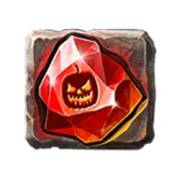 Halloween Crystals: Rubinrot