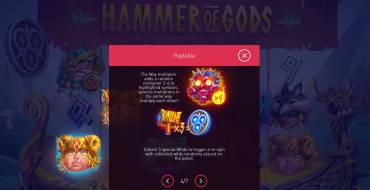 Hammer of Gods: Auszahlungstabelle