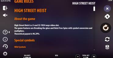 High Street Heist: Regeln