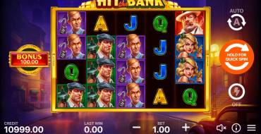 Hit the Bank: Hold and Win: Spielautomat