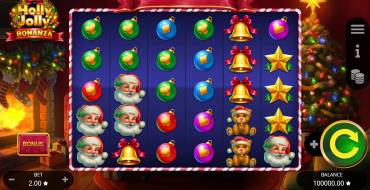 Holly Jolly Bonanza: Spielautomat